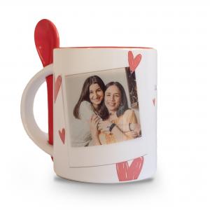 Caneca Mixer com colher