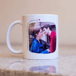 Caneca de louça Personalizada Louça 325ml     