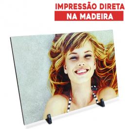 Placa de MDF 20x28     Impressão direta na madeira 9mm 